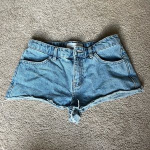 Top Shop Denim Shorts